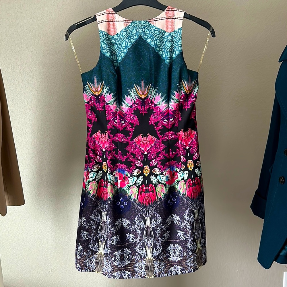 Lulu’s, Size Small Fuchsia Mirror Print Fuchsia M… - image 1